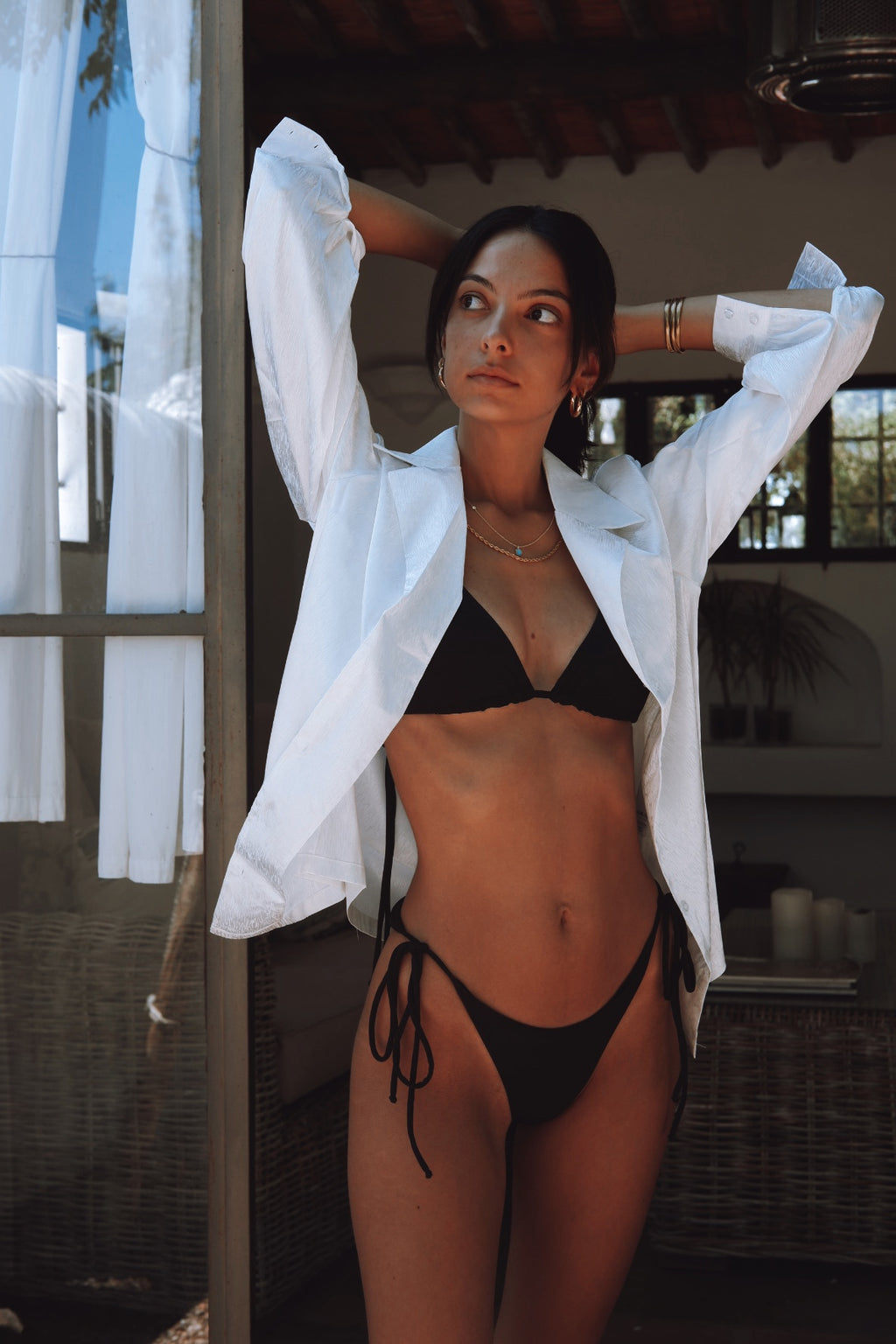 Kyle Top / Black Ribbed